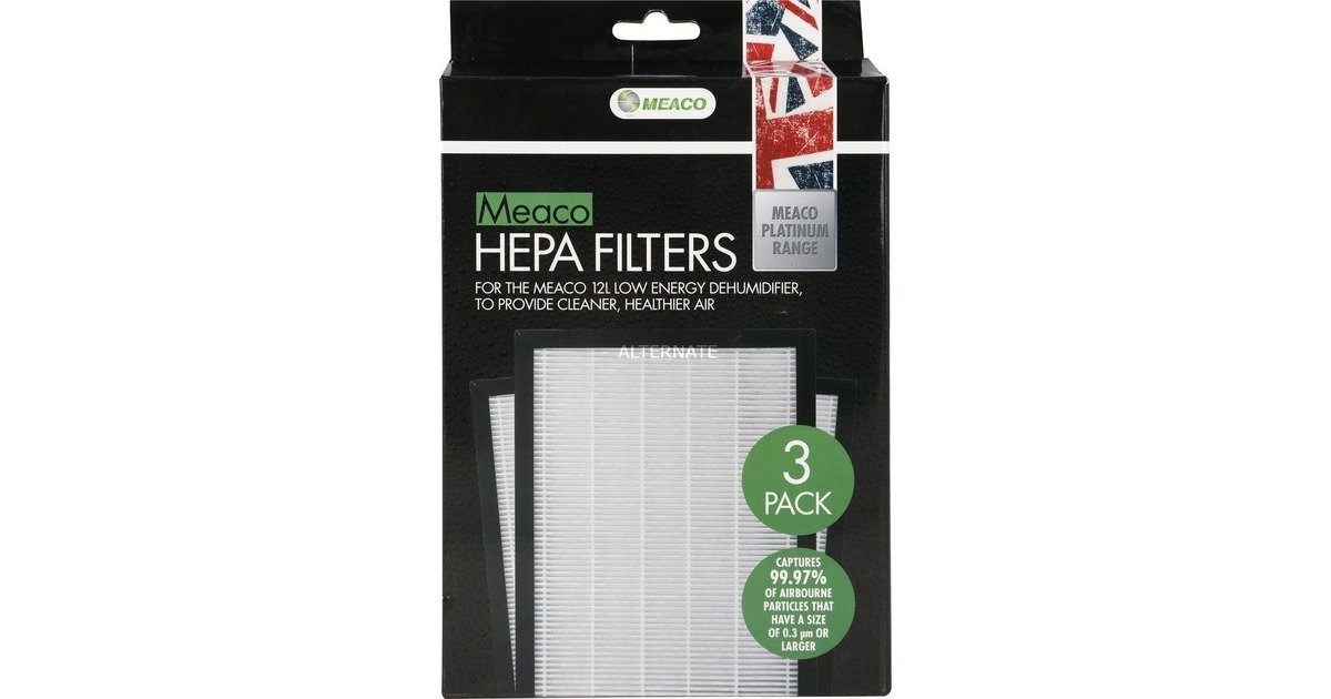 Platinum 12 filtre HEPA, 3 pièces