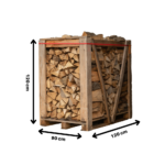 Bois de chauffage 25cm – Palette 1,7 stère – 100% Hêtre – Image 3