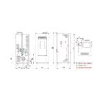Modèle d’occasion – Poêle à granulés étanche – FIREMATIC C12 11.6 kW – Image 3