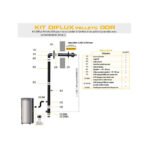 PACK : Poêle à granules étanche + Kit ventouse – INTERSTOVES Marina 14 kW – Image 2