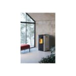 INVICTA Adrano 7 Plus - Poêle à granulés gris - 7 kW – Image 2