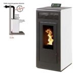Invicta poêle à bois Remilly 7 kW - Noir – Image 6