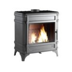 Invicta poêle à bois en fonte Siam - Anthracite