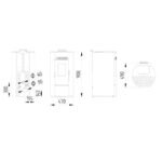 Pack Poêle à granules étanche LVZ LEANDRO 9 + Kit Conduit sortie Ventouse - – Image 5