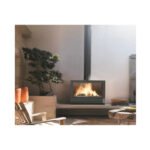Poêle à bois fonte 12kw anthracite - 9128-04 - Preston - INVICTA – Image 3