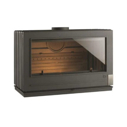 Poêle à bois fonte 12kw anthracite - 9128-04 - Preston - INVICTA