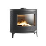 Poêle à bois fonte 9kw anthracite - P647844 - Kaori - INVICTA