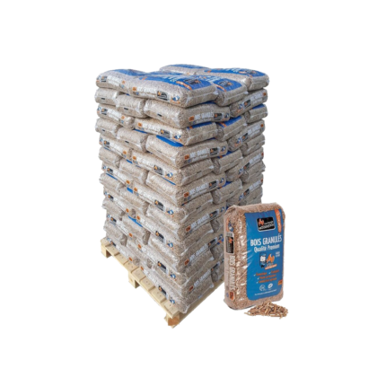 Granulés de bois Woodstock – 78 sacs de 15 kg