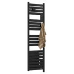 Sèche-serviettes électrique à inertie fluide Kelud 1500W SAUTER anthracite – Image 5