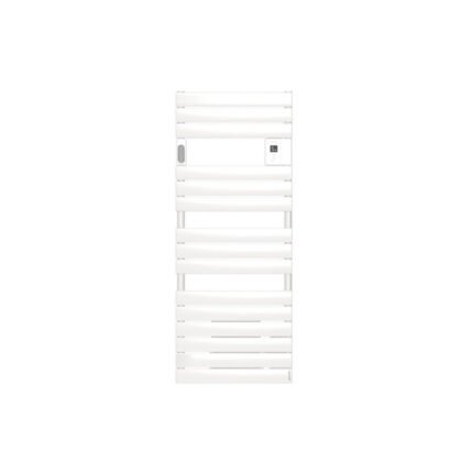 Radiateur sèche-serviettes connecté Adelis avec soufflerie 1500W Blanc Brillant - ATLANTIC - 861914