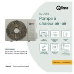 Unité extérieure de climatiseur Monosplit QLIMA sc7053, 5.3 kW – Image 4