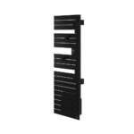 Sèche-serviettes connecté Nefertiti mât à gauche 750W noir - ATLANTIC - 850038 – Image 2