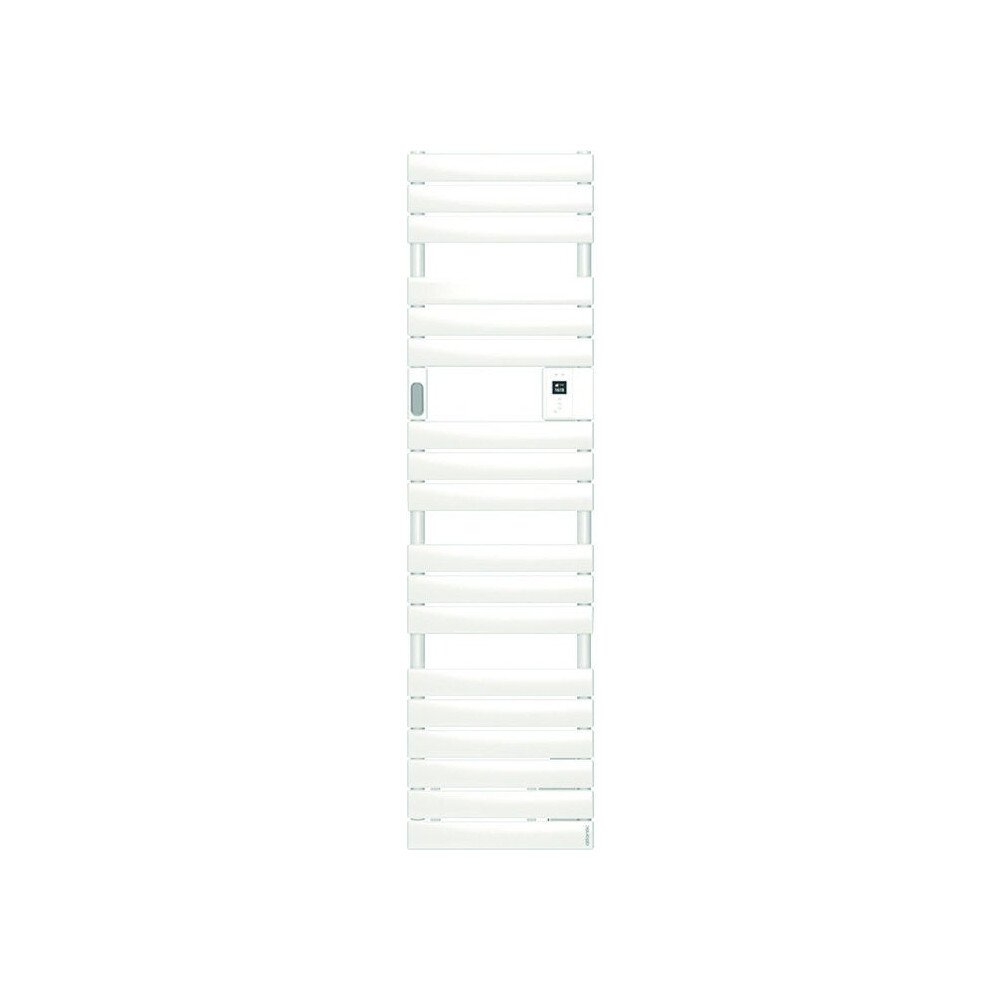 media-1152 Radiateur sèche-serviettes connecté Adelis avec soufflerie 2000W Blanc Brillant - ATLANTIC - 861918 – Image 1