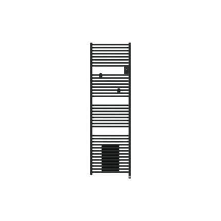 Sèche-serviettes connecté Riva 5 avec soufflerie 2000W Noir carbone - THERMOR - 471643