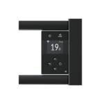 Sèche-serviettes connecté Riva 5 avec soufflerie 2000W Noir carbone - THERMOR - 471643 – Image 2