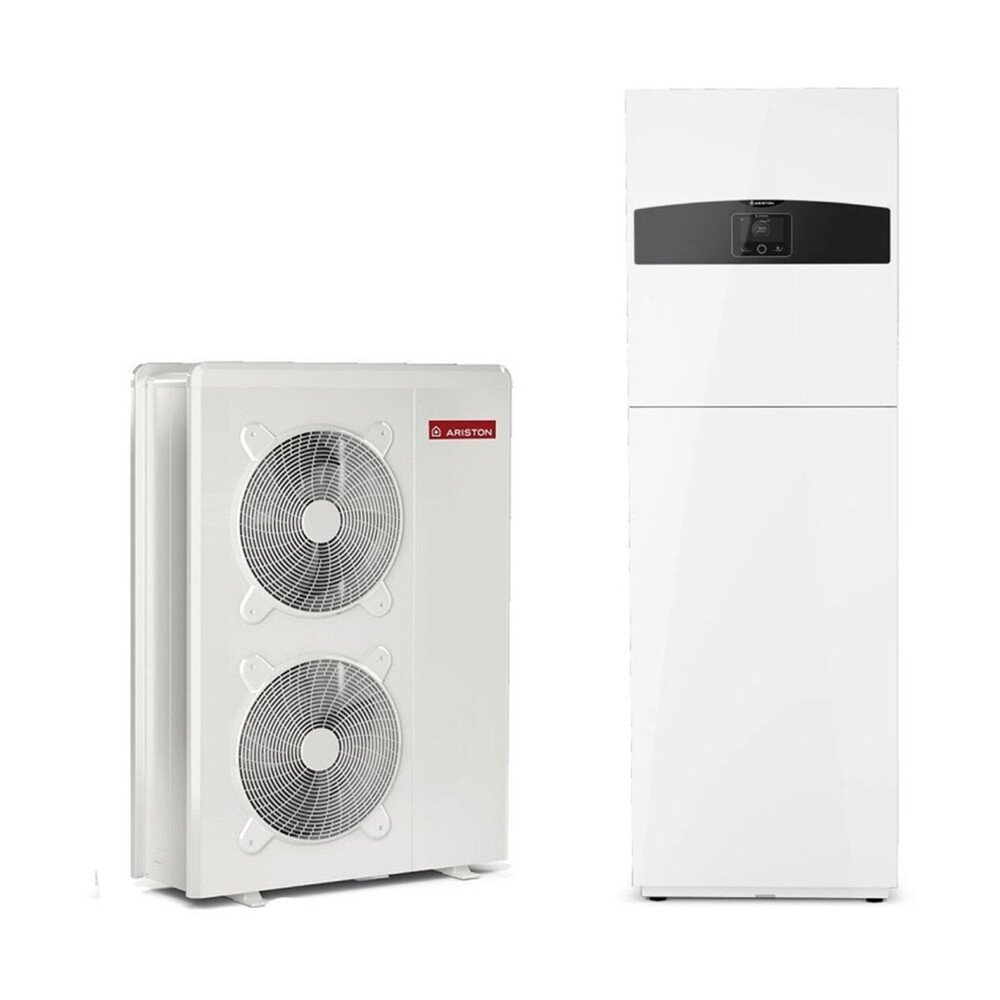 media-212 Pompe à chaleur Connecté Air / Eau monobloc Nimbus Compact M avec appoint électrique Ariston 15 kW Triphasé – Image 1