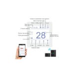 Pompe à chaleur air-eau monobloc ALSAVO 16kW Inverboost réversible chauffage refroidissement eau chaude WiFi classe A+++. – Image 5