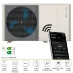 Pompe a chaleur air eau Clivet 12.1 kW WiSAN-YME 1 S 6.1 Wifi monobloc monophasé – Image 4