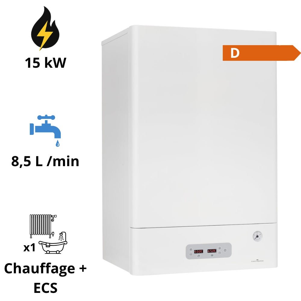 media-633 Chaudière électrique RIELEC CMX 15I NES avec ballon eau chaude ELNUR GABARRON – Image 1