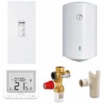 Pack chaudière électrique 7 / 9 / 11 / 14 Kw + chauffe eau 150 L + accessoires – Image 2