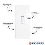 Pack chaudière électrique 7 / 9 / 11 / 14 Kw + chauffe eau 150 L + accessoires – Image 4