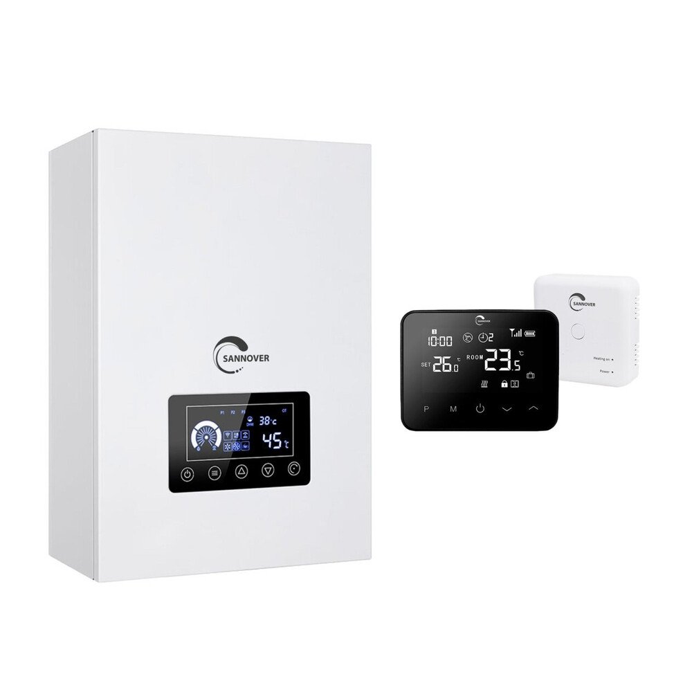 media-715 Chaudière Electrique Chauffage seul Volt 14,4 kW Monophasé Triphasé + Thermostat connecté Teplora Sannover – Image 1