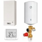 Pack chaudière électrique 3 à 15 Kw + chauffe eau 150 L + accessoires – Image 2