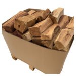 J'ENVOIE DU BOIS - Bois de Chauffage 25cm - Palette de 0,5m3 - Bûches Extra sèches (étuvées) - Poêle, Insert cheminée, brasero - Mélange Bois durs – Image 2