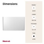 Radiateur électrique connecté double système de chauffe 2000W Evolution NOIROT H – Image 4