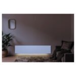 Radiateur électrique connecté à inertie sèche 1500W Odyssée BESTHERM plinthe – Image 2