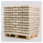 Briquettes de bois (Pellini) sans trou – Palette de 960 Kg