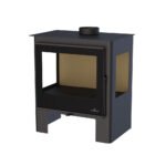 Poêle à bois 3 vitres raccordable – BRONPI Loreto 10 kW – Image 8